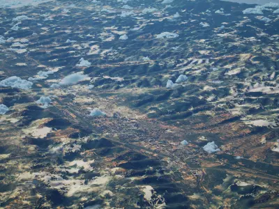 Pingliang China City Landscape 3D Model 3D model