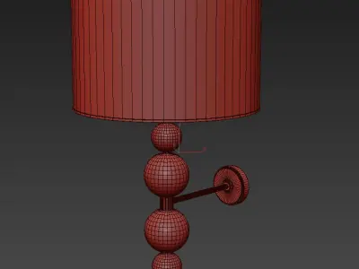 Floor lamp table Lamp Wall lamp Andromeda TOSCONOVA ILLUMINA  3D model