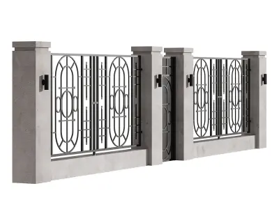 Fencing 13 3D model