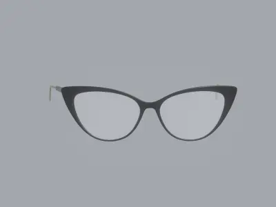 Librarian Glasses 3D model