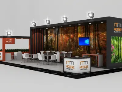 Mode MKL Size 5m x 12 m  Height 350 cm 3D model