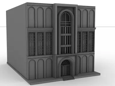 Modern Facade 3D model