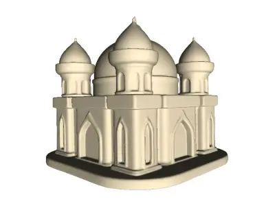 Mosque 3D print model