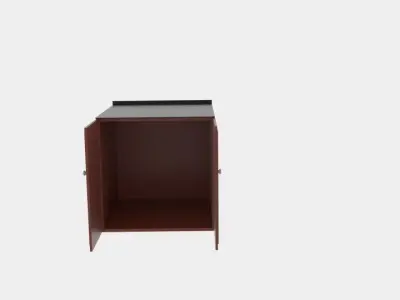 Cabinet Box Low-poly 3D model