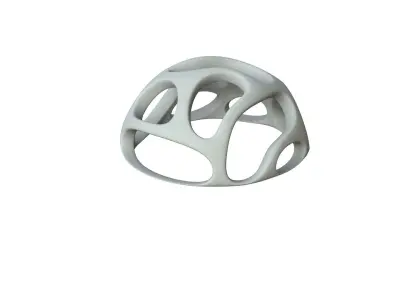 SciFi Cube Object No 44131 Low Poly Shape Low-poly 3D model
