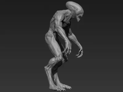 Sci-Fi Creature  3D model
