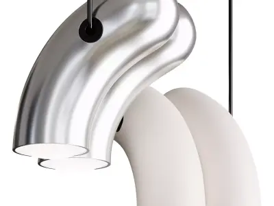 Armes HYPHEN Hanging lamp 3D model
