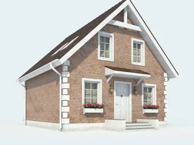 House brick 3D model