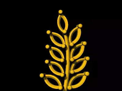  Tops earrings   3D print model