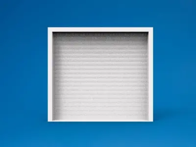 Roll Up Door Industrial 3D print model