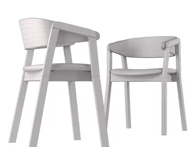 Klara chair CustomForm 3D model