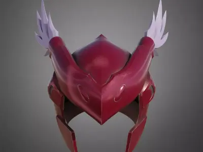 Overlord Shalltear Bloodfallen Helmet for Cosplay 3D print model