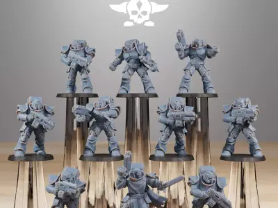 Socratis Legion Infantry 3D print model