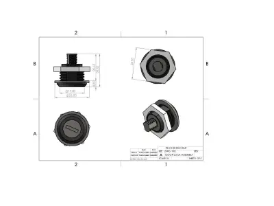 Door Lock Free 3D model