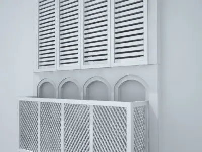 Arabic Window Mashrabiya 3D model