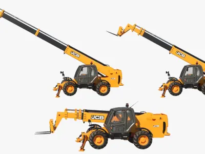  Game Ready Telehandler Telescopic Handler Forklift 