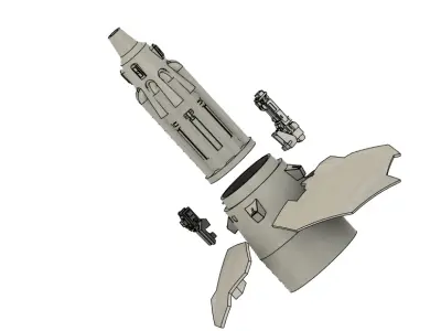 ION CANON HOTH DEFENSE 3D print model