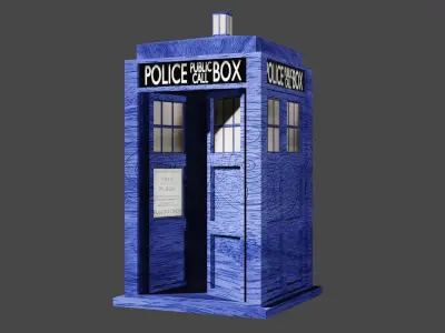 Doctor Who Tardis  3D model