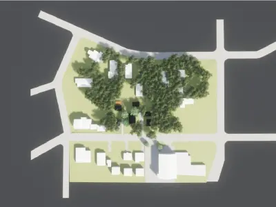 3d site revit model 2018 3D model