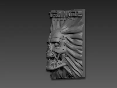 Terminator Genesis panel 3D print model