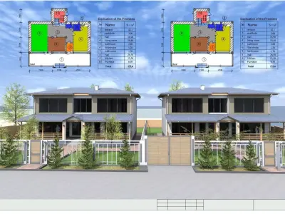 modern house 3D model