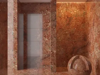 Marble wall 131 3D model