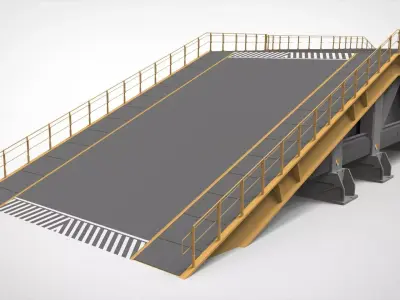 Sci-fi architecture 13 3D model