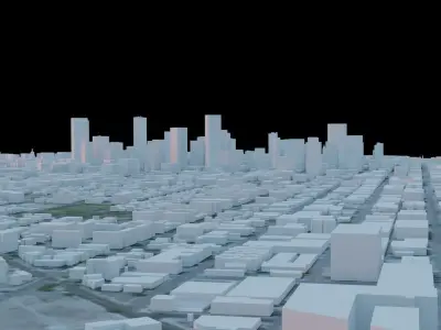 Denver - USA 3D model