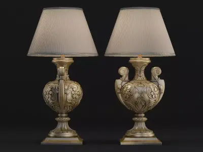 Seven Sedie Etruria Lamp 3D model