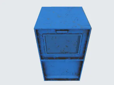 Newspaper Stand 3D model