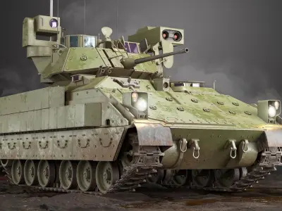  Bradley M2A3 Tank PBR 