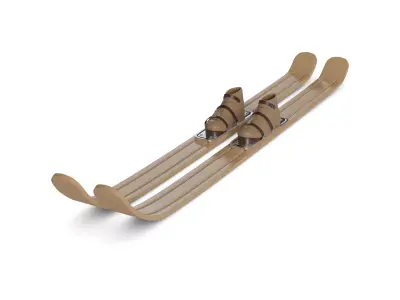 Cross Country Ski 3D model