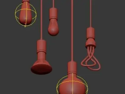 TECH Lighting Pendants 3D model get