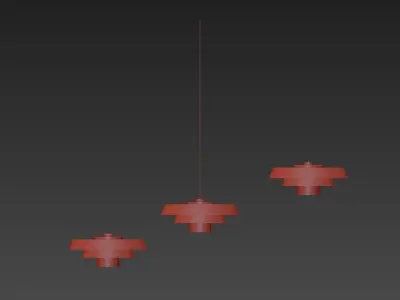 Lyfa chandelier 3D model