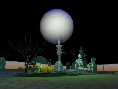 Hot6 HorrorCastle Party 3D model