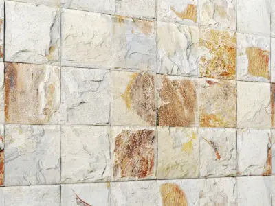 Stone slate 3D 40 3D model