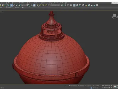 Fletcher Pendant Light Low-poly 3D model