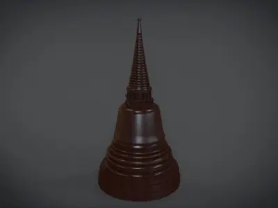 Pagoda tower 3D print model