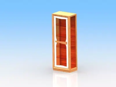 one door cabinet Free 3D model