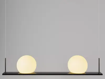 Pendant lamp 3D model shop