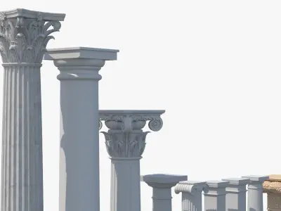  Columns and Pilasters Big Collection 