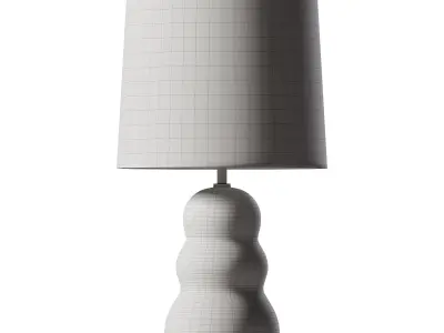 Madsen terracotta table lamp 3D model