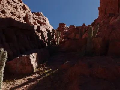 Canyons Scene 3D model