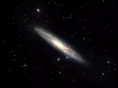 Sculptor Galaxy 3D model