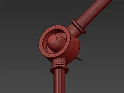 Brunswick wall lamp 3D model