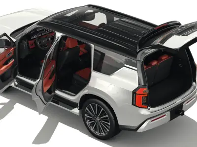  Nissan Patrol and Armada 2025 with interior 