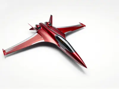 VelocityX Prodigy Racer Jet model pack Low-poly 3D model