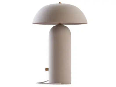 Tera Lamp Unglazed By Ceramicah 3D model