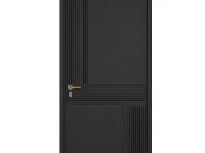 Entrance door set171 3D model