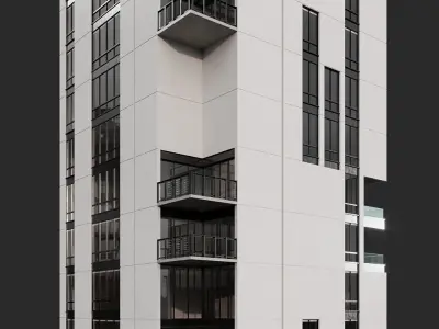 RESIDENTIAL BUILDING NO62 A 3D model